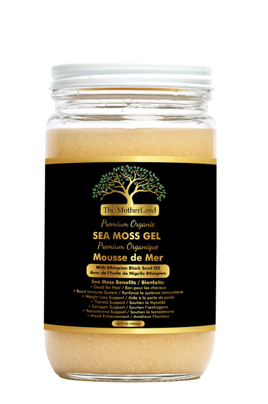 Organic Sea Moss Gel with Ethiopian Black Seed Oil