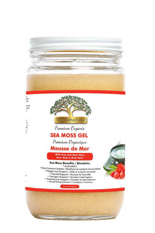 Organic Sea Moss Gel with Goji and Aloe Vera