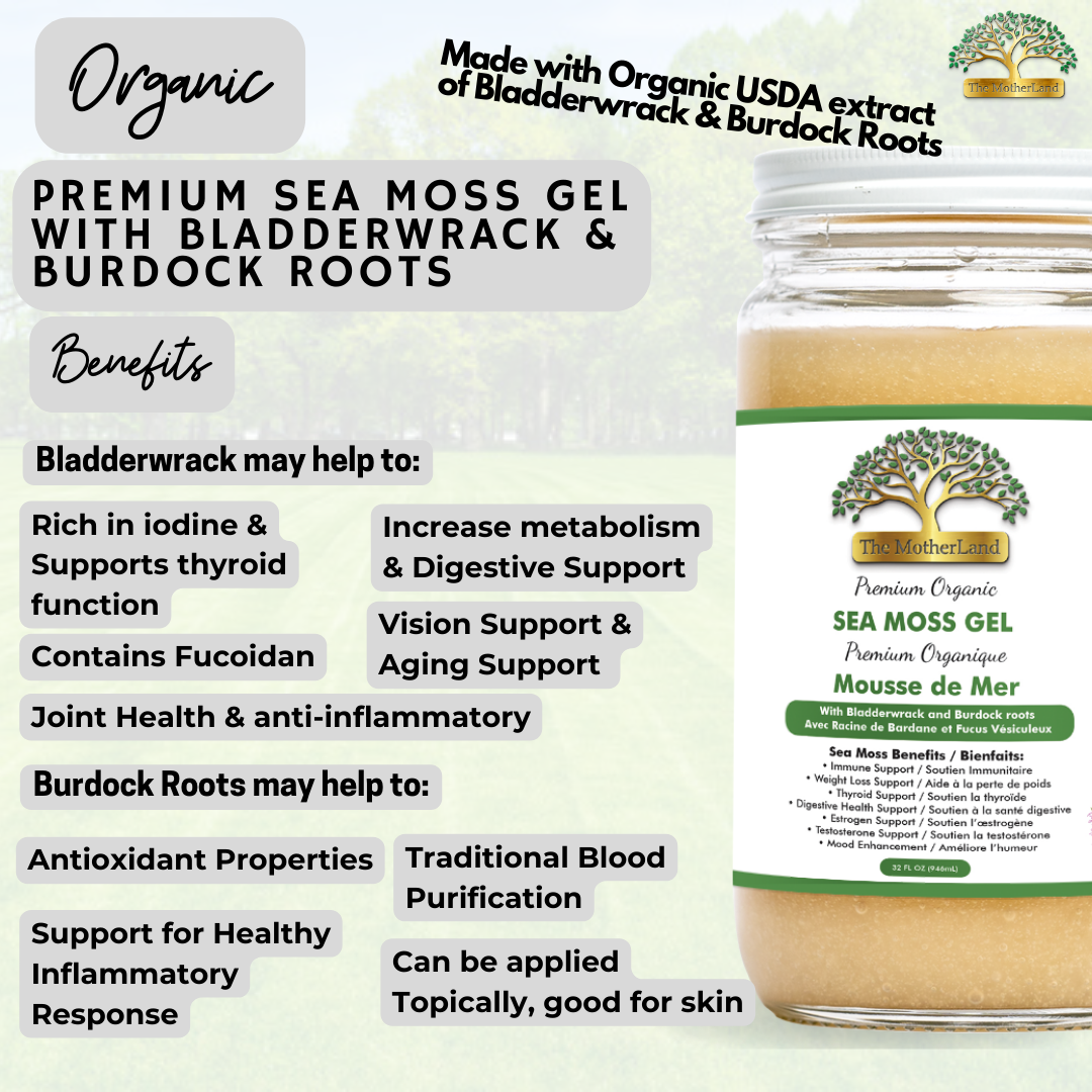 Premium Organic Sea Moss Gel