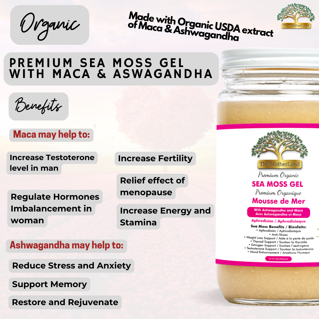 Organic Sea Moss Gel 