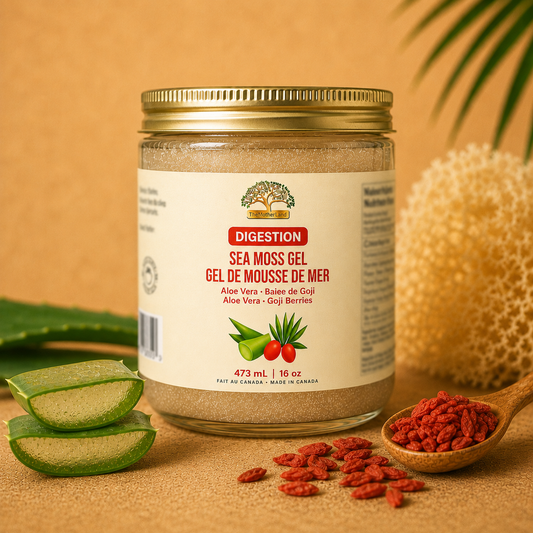 Premium Organic Sea Moss Gel with Goji and Aloe Vera 100% Natural and Wildcrafted